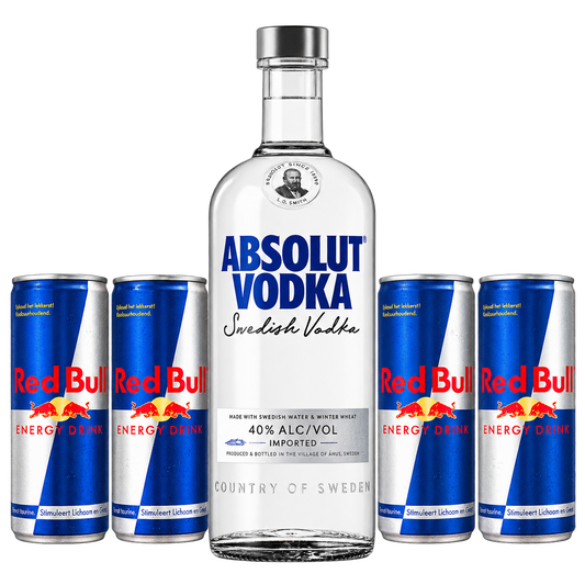 Absolut Vodka & Redbull