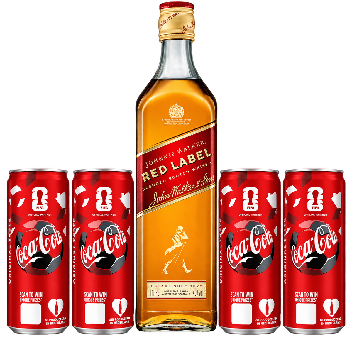 Red label & Cola
