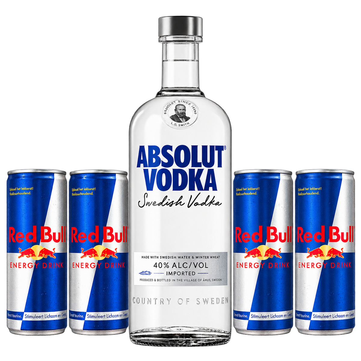 Absolut Vodka & Redbull