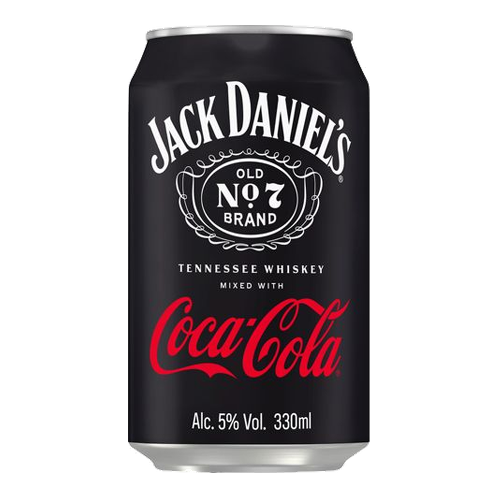 Jack Daniel's & Cola blik 3 st