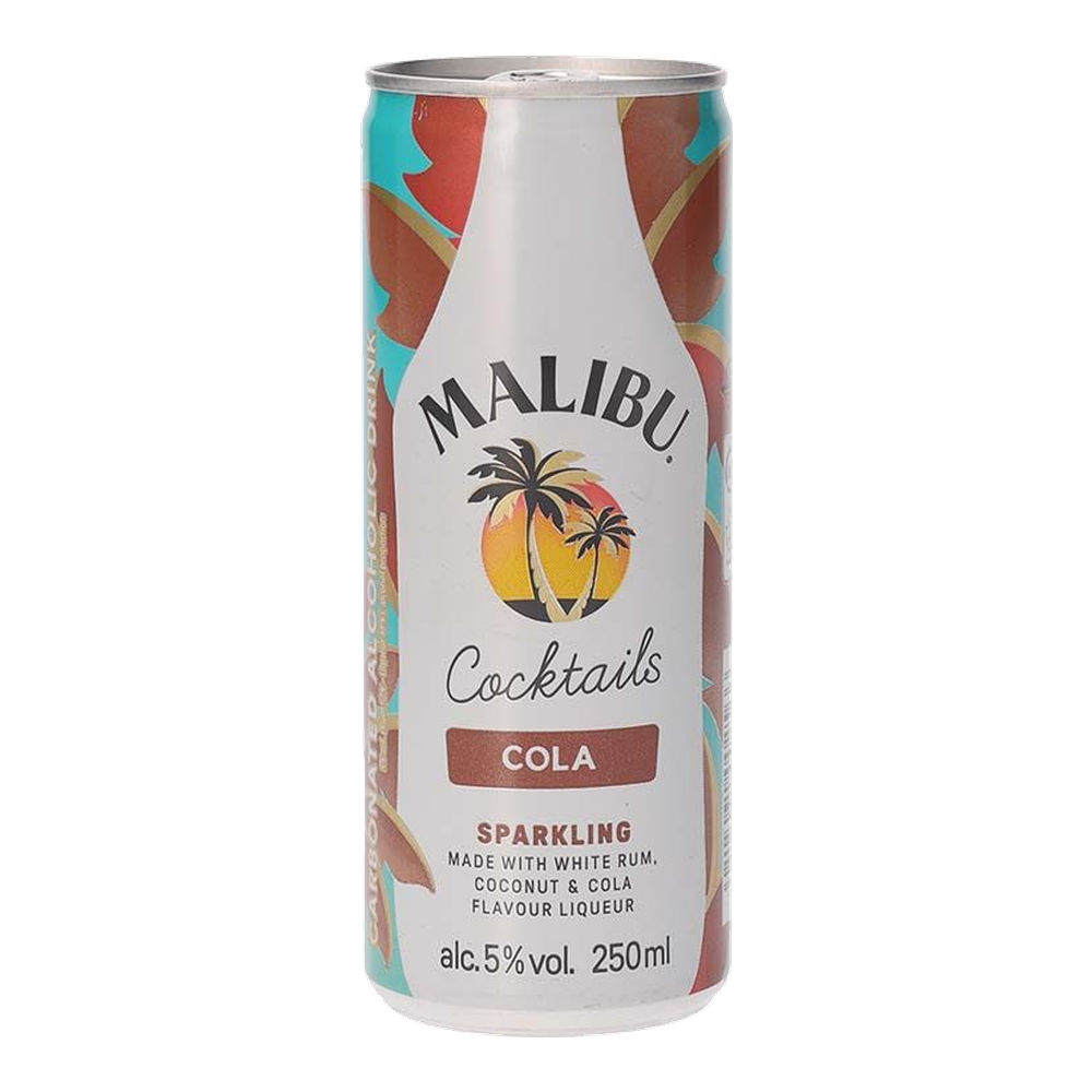 Malibu & Cola blik 250ml