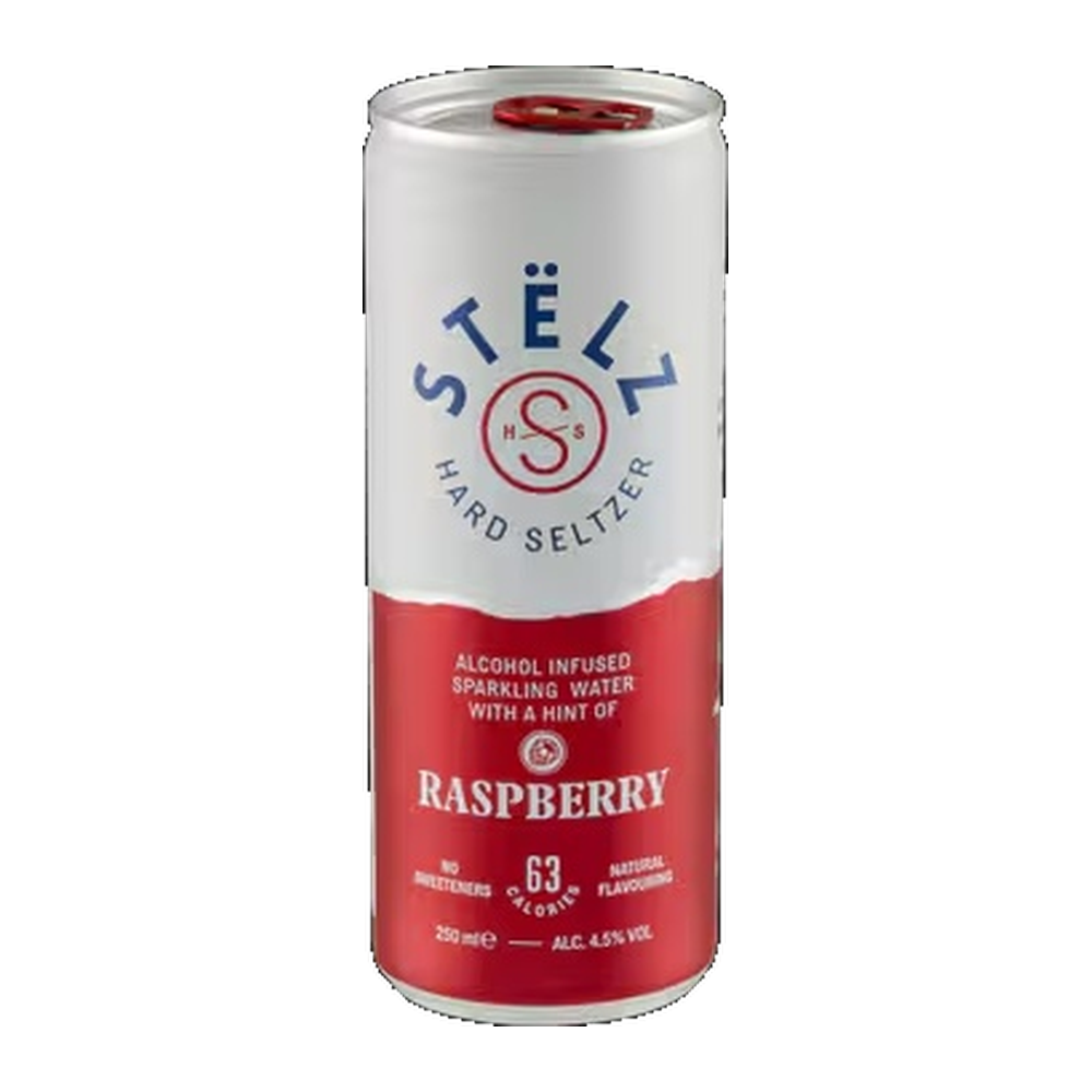 Stëlz Hard Seltzer Raspberry 3st