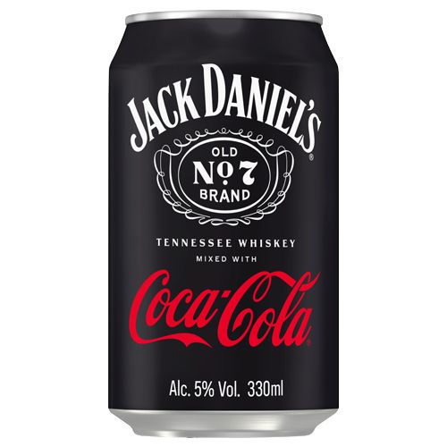 Jack Daniel's & Cola blik 330ml